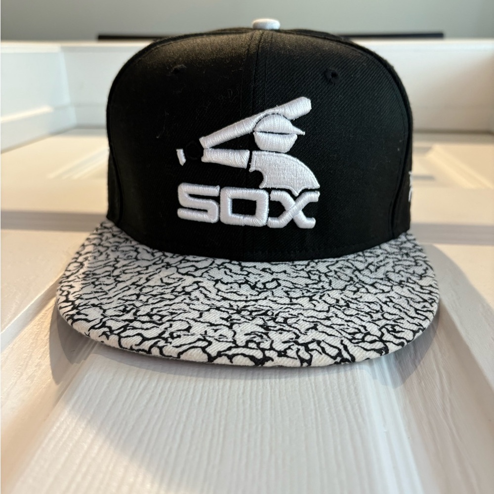 Chicago White Sox,New Era, 59fifty, Cooperstown Baseball Cap, Size 7 1/8